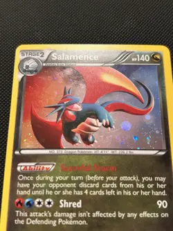 Salamence 8/20 - Holo Rare - Dragon Vault - Pokemon Card - NM/LP - Image 2