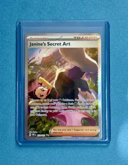 Janine's Secret Art 173/131 Prismatic Evolutions Pokemon Trainer Card NM - Image 3