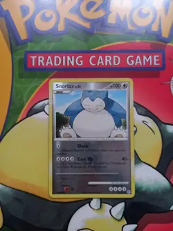 Snorlax 37/130 Reverse Holo Diamond & Pearl Pokemon Card - Image 1