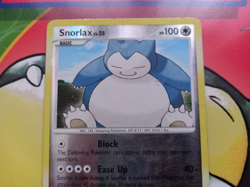 Snorlax 37/130 Reverse Holo Diamond & Pearl Pokemon Card - Image 3