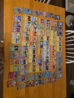 Pokemon Lot Vintage Collection Binder 90+ Cards EX Full Arts And More - Image 1