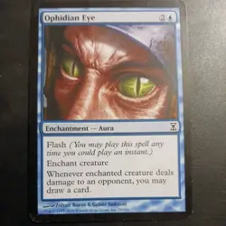 Mtg Ophidian Eye LP Time Spiral Magic the Gathering Blue Card - Image 1