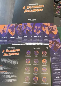 2025 MTG Store Villainous Halloween Commander Party + Magic the Gathering Cards - Image 1