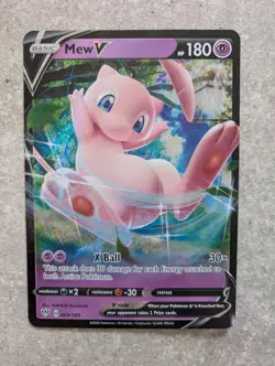 Pokemon TCG Mew V - Oversized Jumbo Card - Darkness Ablaze - 069/189 - Rare! - Image 1