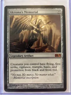MTG Magic the Gathering Card LP - Akroma’s Memorial 2013 - Image 1