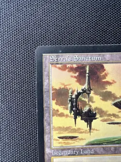 Magic the Gathering Serra's Sanctum Card Urza's Saga Rare - Image 2