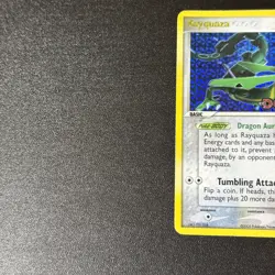 Pokemon Card TCG - Rayquaza ex Deoxys 22/107 Reverse Holo STAMPED (2005) - Image 2