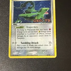 Pokemon Card TCG - Rayquaza ex Deoxys 22/107 Reverse Holo STAMPED (2005) - Image 5