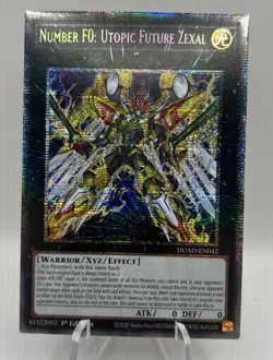 Yu-Gi-Oh! Number F0: Topic Future Zexel - DUAD-EN042 - Starlight Rare NEAR MINT! - Image 1
