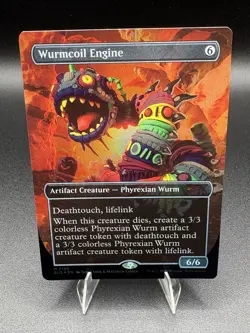 Wurmcoil Engine (2196) (Rainbow Foil) Secret Lair Drop Foil - Image 1