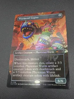 Wurmcoil Engine (2196) (Rainbow Foil) Secret Lair Drop Foil - Image 2
