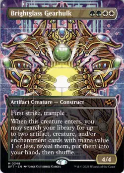 MTG Brightglass Gearhulk (191) | NM | Aetherdrift {DFT} - Image 1
