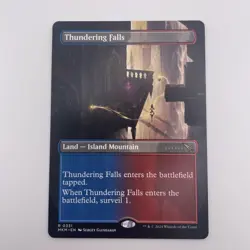 1xMTG Thundering Falls Borderless-Murders at Karlov Manor -NM - Image 1