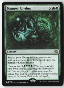 MTG - Nature's Rhythm R Tarkir: Dragonstorm 150 LP-NM - Image 1