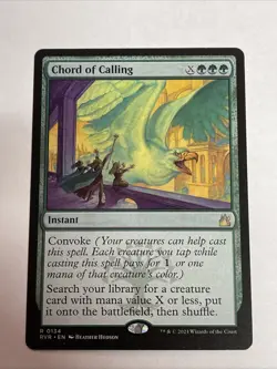Chord of Calling Ravnica Remastered #134 Rare - Image 1