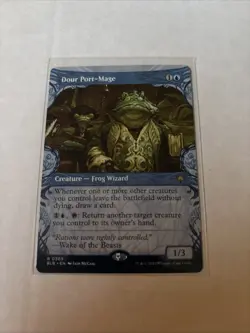 Dour Port-Mage (Showcase) Bloomburrow Regular - Image 1