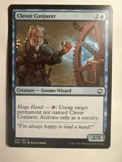 MTG Adventures in the Forgotten Realms Clever Conjurer 051/281 - Image 1