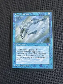 Mystic Remora - MTG Ice Age 1995 NM - Image 1
