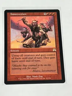 Magic the gathering MTG Insurrection Onslaught Regular NM - Image 1