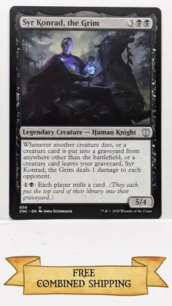 Syr Konrad, the Grim Commander: Zendikar Rising Regular - Image 1