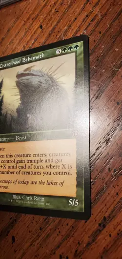 MTG Craterhoof Behemoth ( Retro Frame ) Innistrad Remastered Mythic NM - Image 2