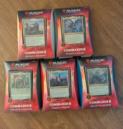 MTG Ikoria Commander 2020 Sealed Case : Deck Set of 5 - Magic The Gathering - Image 1