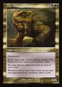 [MTG] The Gitrog Monster (Retro Frame) (431) (INR) NM - Image 1