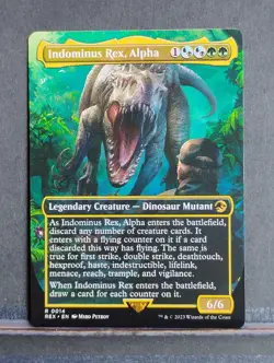 Indominus Rex, Alpha (Borderless); Universes Beyond: Jurassic World... - Image 1