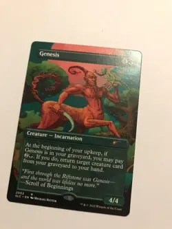 GENESIS : MtG Secret Lair 30th Anniversary Countdown Kit 2002 Rare; graveyard NM - Image 1