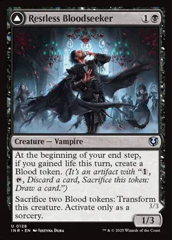 [MTG] Restless Bloodseeker (0128) (INR) NM - Image 1