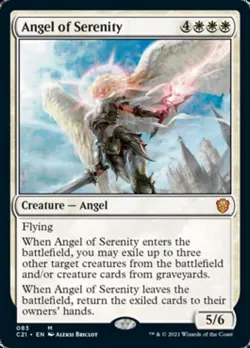 Angel of Serenity Commander 2021 - Near Mint - Image 1