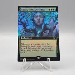 Tribute to the World Tree Extended Art Foil MTG MOM March of the Machine - Image 1