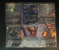Mtg Spider-man Scene Box 6 Card set - Image 1