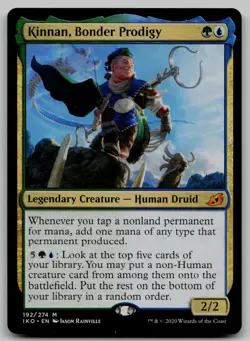 Kinnan, Bonder Prodigy M Ikoria: Lair of Behemoths 192 NM - Image 1