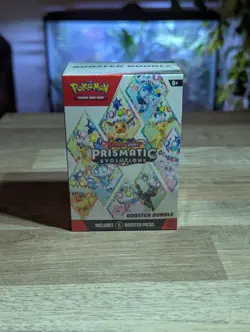 Pokemon TCG Prismatic Evolutions Booster Bundle - New Factory Sealed (6 Packs) - Image 1