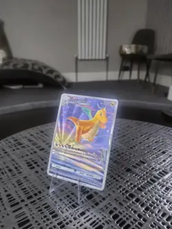 🐲Pokemon TCG Pocket Dragonite Genetic Apex CUSTOM Full Alt Art Holo + TOPLOADER - Image 3