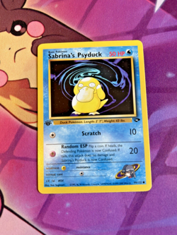 Sabrina's Psyduck - 99/132 [Gym Challenge] Pokemon TCG - 1ST EDITION - NM - Image 1