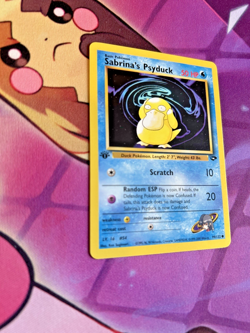 Sabrina's Psyduck - 99/132 [Gym Challenge] Pokemon TCG - 1ST EDITION - NM - Image 2