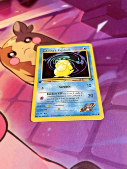 Sabrina's Psyduck - 99/132 [Gym Challenge] Pokemon TCG - 1ST EDITION - NM - Image 3