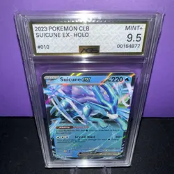 Suicune EX 010/034 Pokemon TCG Classic CLB Blastoise Deck Holo Mint + 9.5 AGS - Image 1