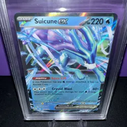 Suicune EX 010/034 Pokemon TCG Classic CLB Blastoise Deck Holo Mint + 9.5 AGS - Image 2