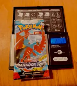 EXTREMELY HEAVY Pokemon TCG S&V Paradox Rift - Sealed Booster Pack (22.57g!) - Image 1