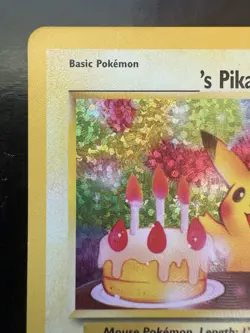 Pokemon Birthday Pikachu 24/53 Holo Celebrations Classic Collection (NM) - Image 2