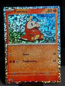 Pokemon TCG McDonald's Match Battle Promo Holo #2 Fuecoco - Image 1