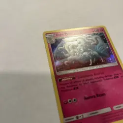 2019 Pokemon Alolan Ninetales 111/181 Sm-Team Up Holo NM - Image 4