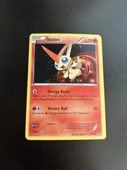 Pokemon Victini Holo XY189 Black Star Promo 2017 Variant - Image 1