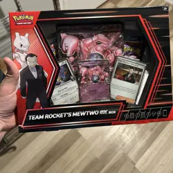Pokemon TCG Team Rockets Mewtwo EX Box - Image 1