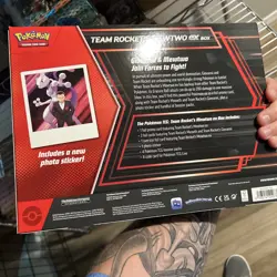 Pokemon TCG Team Rockets Mewtwo EX Box - Image 2