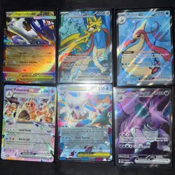 Pokemon TCG MEGA EVOLUTION/ destined rivals EX AND TRAINER EX full art Lot Of 6 - Image 1