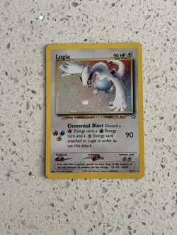 Pokemon TCG Lugia Neo Genesis 9/111 Unlimited Edition Holo Rare - Image 1